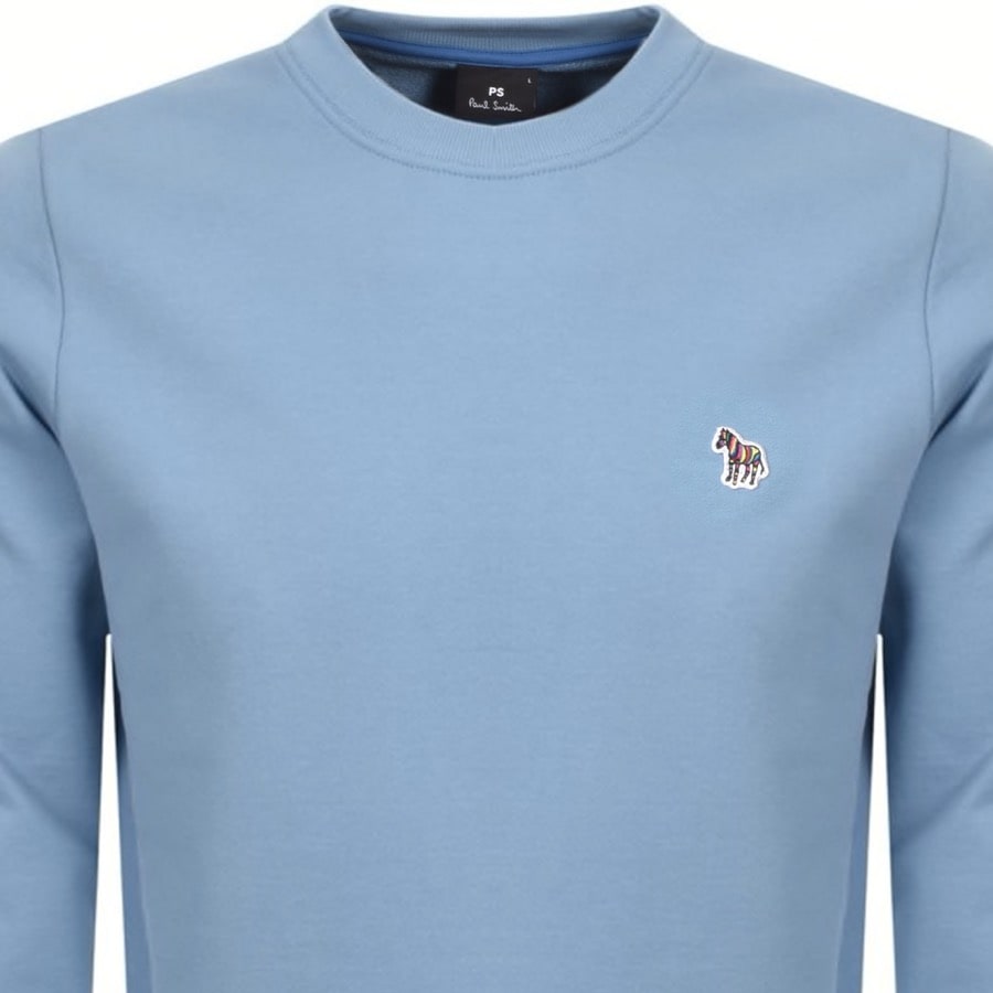 Alternative Image for ProductPS By Paul Smith Crew Neck Sweatshirt Blue2